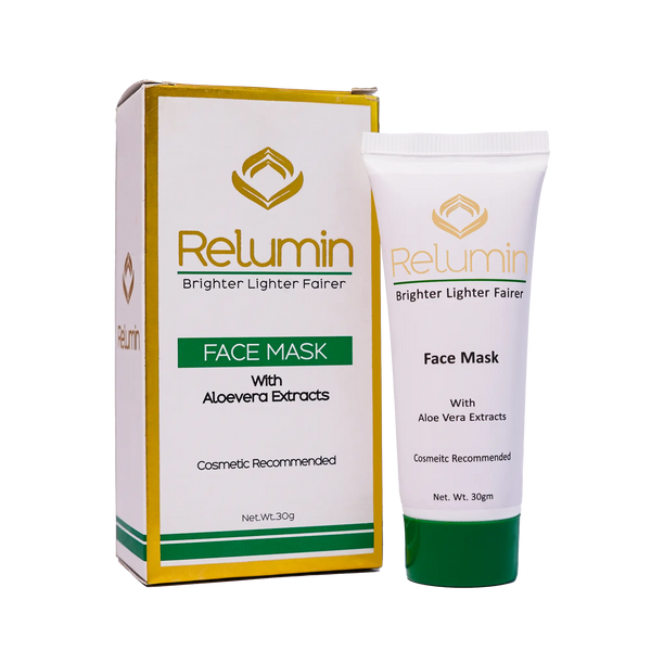 Relumin Face Mask: Hydrates & Reduces Hyperpigmentation