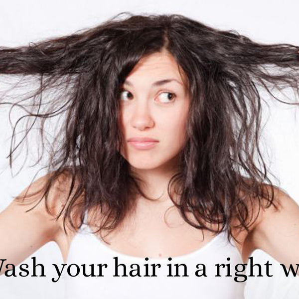 How to Wash Your Hair the Right Way
