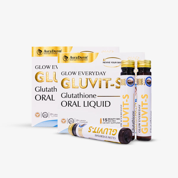 Gluvit-S Glutathione Oral Liquid: 30-Day Challenge for Radiant Skin