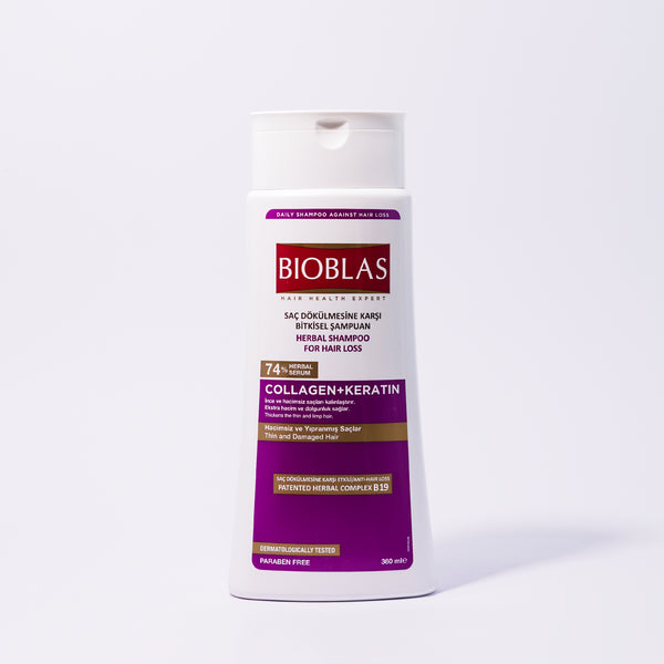 Bioblas COLLAGEN+ KERATIN Anti-Hair Loss Shampoo 360ml