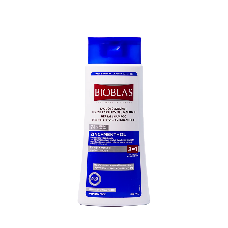 Bioblas ZINC+MENTHOL Shampoo