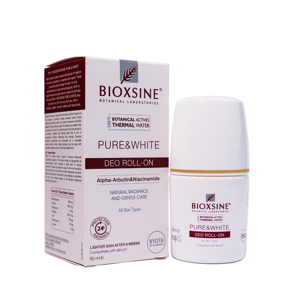 Bioxsine Pure & White Roll-On: All-Day Deodorant & Brighter Skin