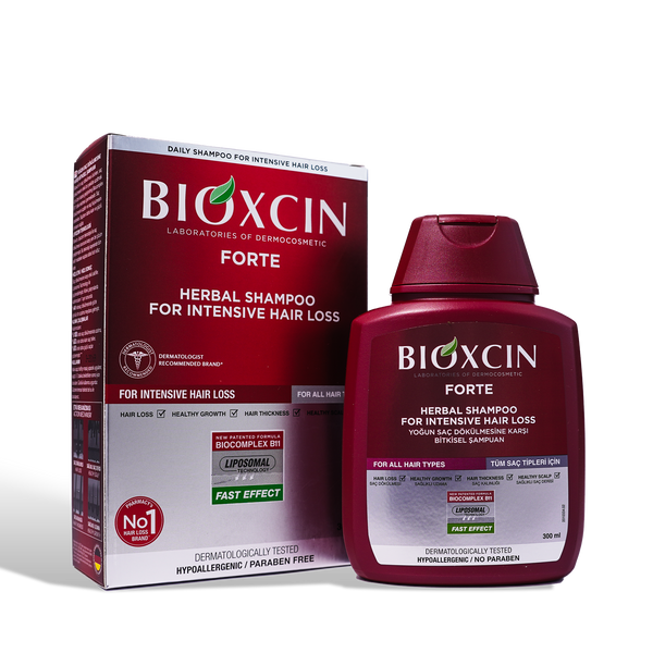 Bioxcin Forte Shampoo Reduce Dryness, Damage & loss for Stronger hair