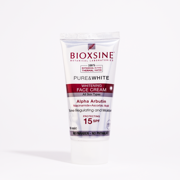 Bioxcin Pure & White Face Cream: Radiant Skin, Reduces Wrinkles & Dark Spots