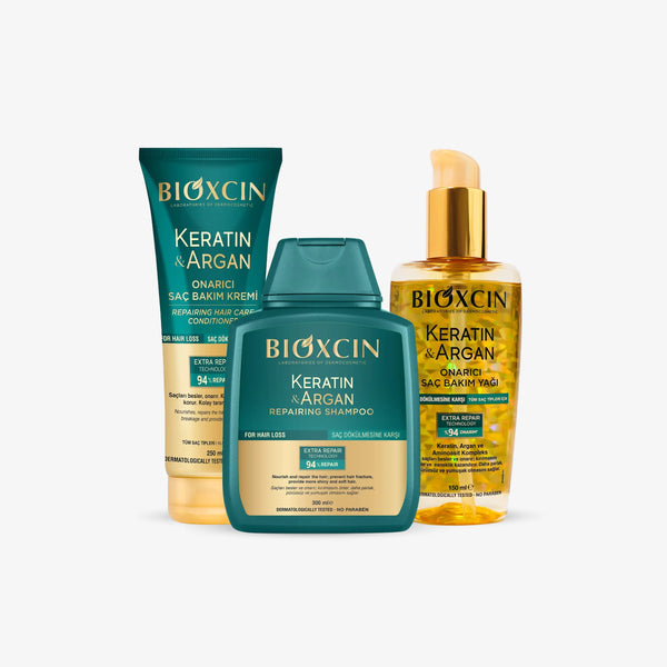 Bioxcin's keratin & Argan Hair Repair Kit