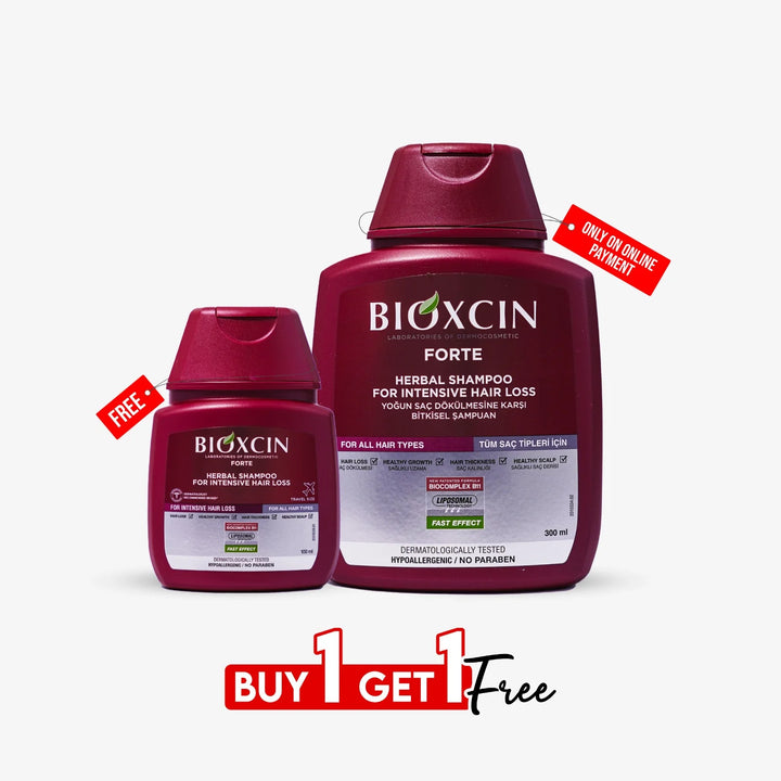 Bioxcin Dermagen Forte Herbal Shampoo | Buy 1 Get 1 Free