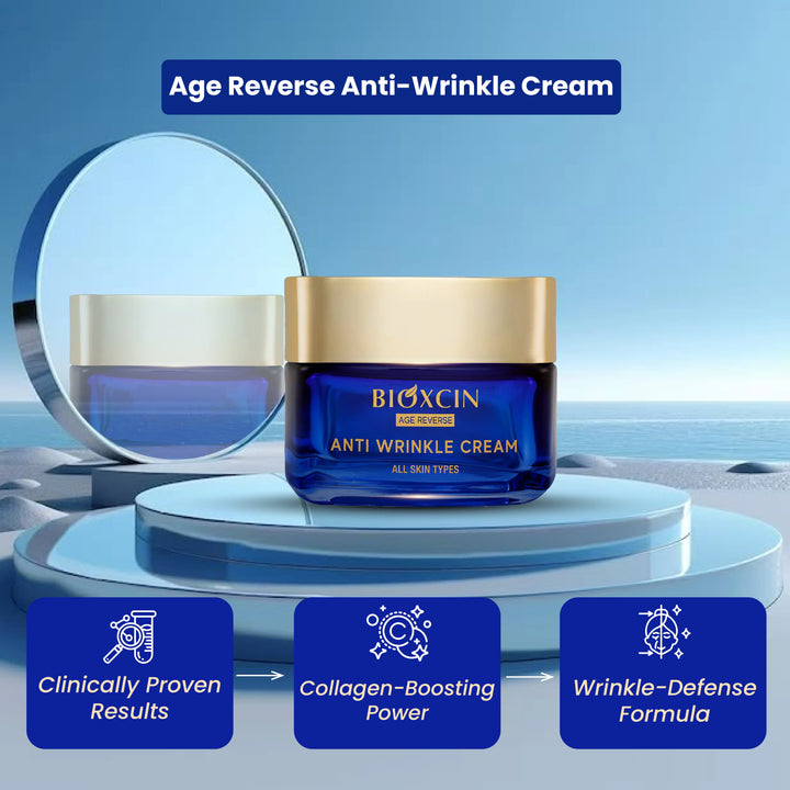 Bioxcin Age Reverse Anti-Wrinkle Cream benefits