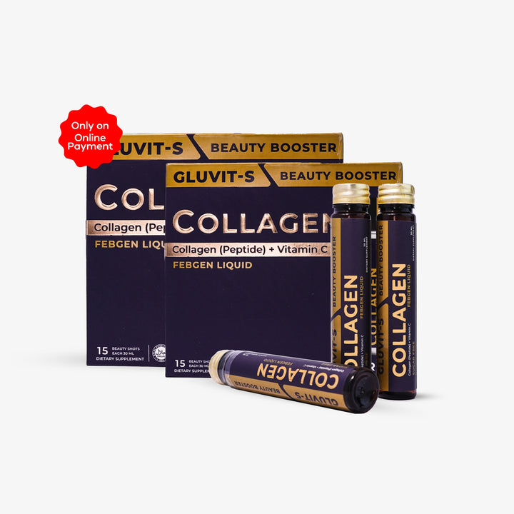 Buy 2 Gluvit-s Collagen Febgen Liquid Packs on discounted price