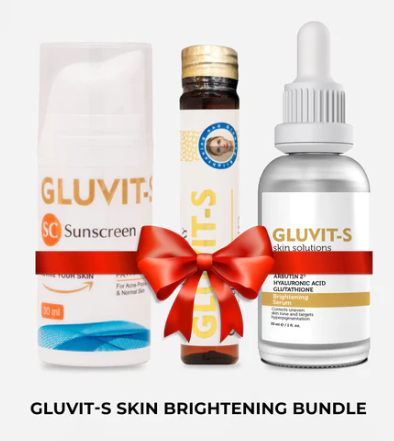 Gluvit-s skin whitening and brightening bundle