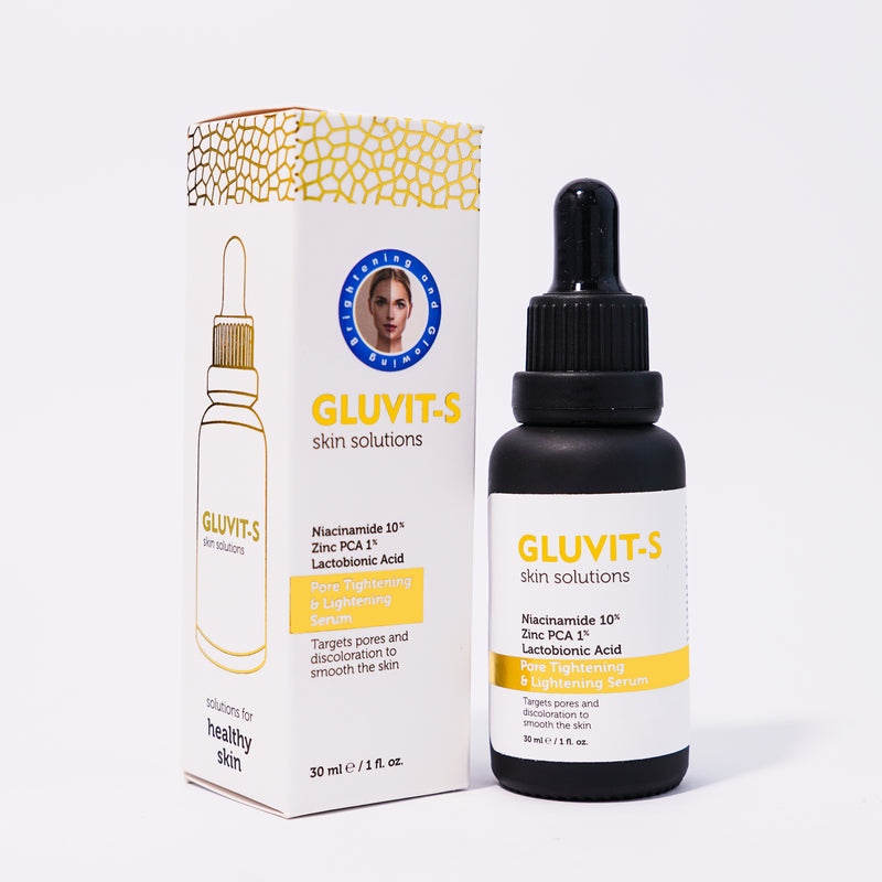 Gluvit-S Skin Solutions Pore Tightening & Lightening Serum