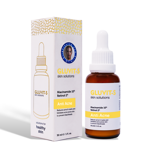 Gluvit-S Anti-Acne Serum: Fight Pimples & Get Glowing Skin