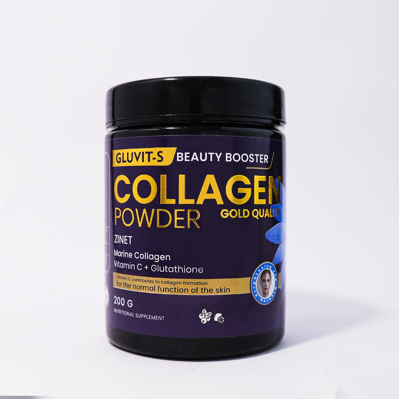 Gluvit-S Marine Collagen Powder  Gold Quality  Beauty Booster