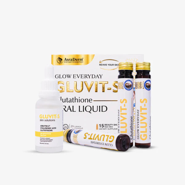 Gluvit-S Brightening Duo: Best for Skin Whitening & Brightening in Pakistan