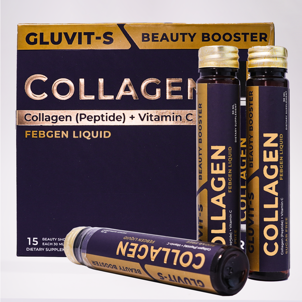 Gluvit-S Collagen Febgen Liquid: Collagen Supplement Beauty Booster