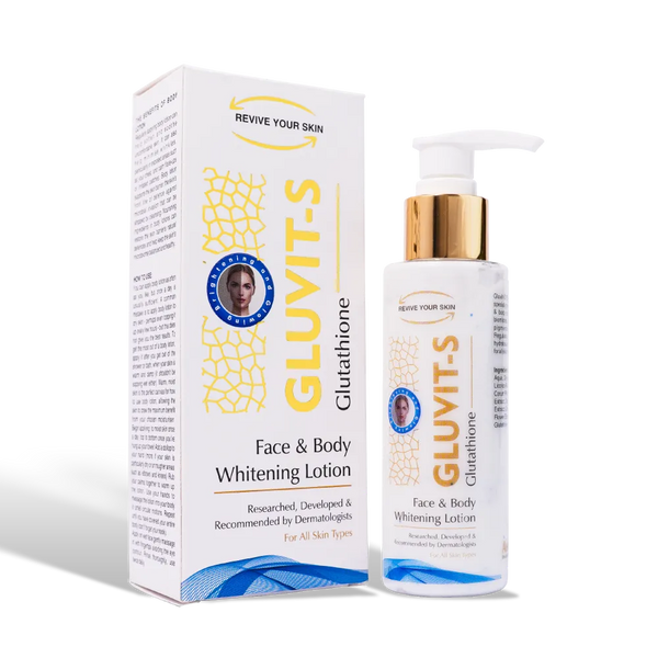 Gluvit-s Glutathione Face & Body Whitening Lotion