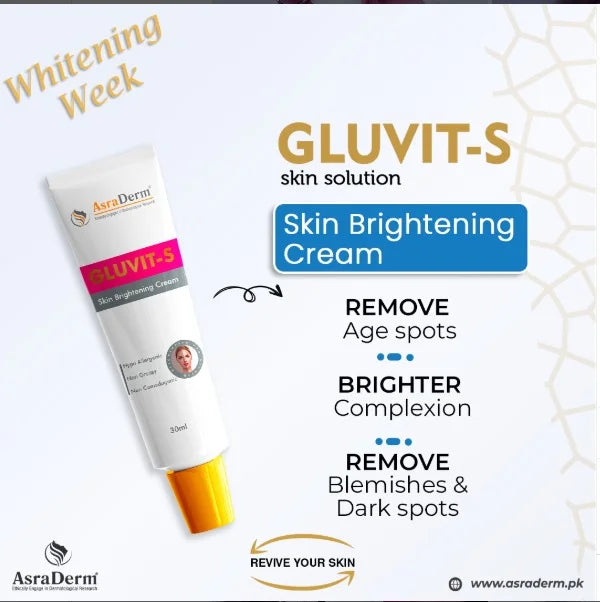 Gluvit-s best skin whitening cream in pakistan