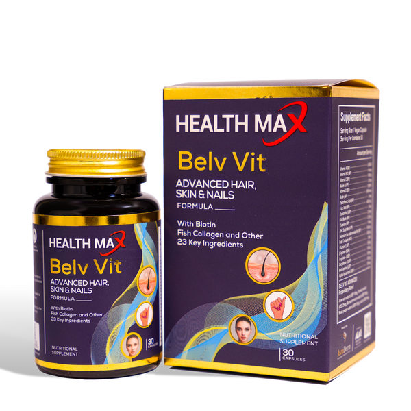 Best Hair, Skin & Nails Supplement in Pakistan | Health Max Bel Vit