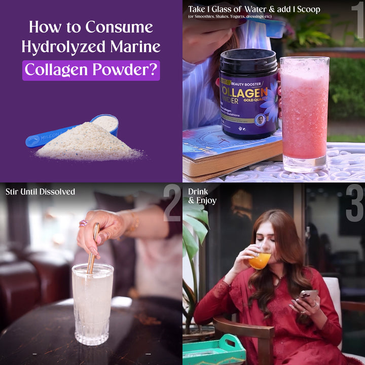 How to take collagen powder