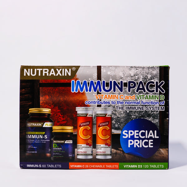 Nutraxin Immune Pack: Your Daily Shield for Optimal Health