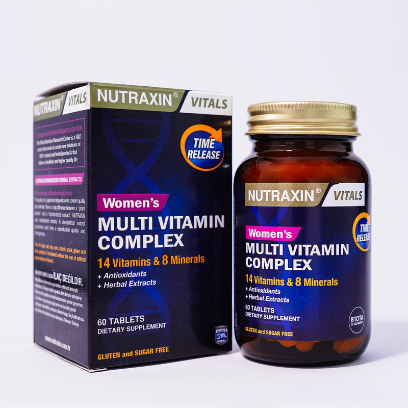 Nutraxin Multivitamin Complex for Women's Daily Support