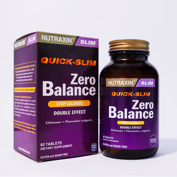 Nutraxin Zero Balance Tabs 120s: Reduce Fats & Carb Absorption