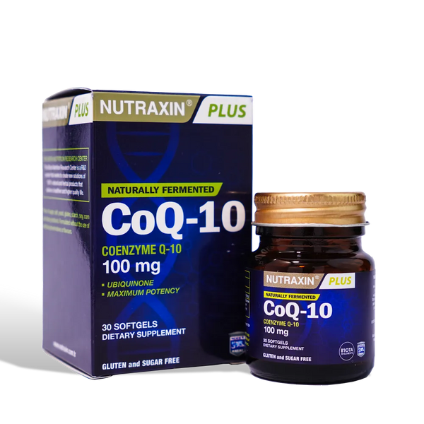 Nutraxin Coenzyme CoQ-10 100mg 30 Softgels