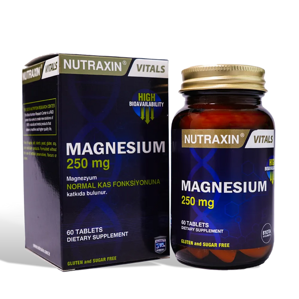 Nutraxin Magnesium Citrate: Energy, Muscle & Bone Health Supplement