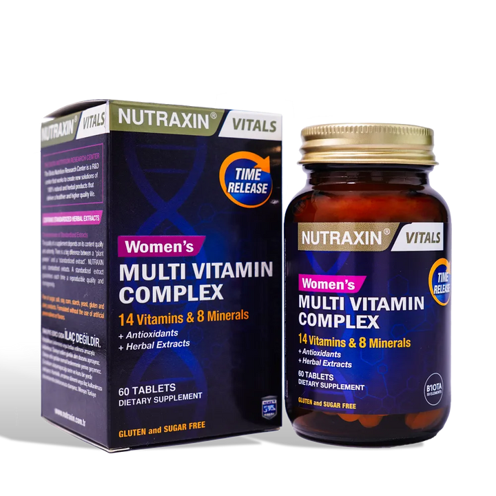 Nutraxin Multivitamin Complex Tablets for Women