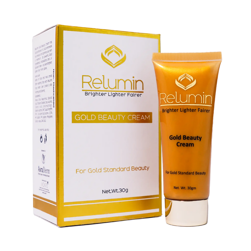 Relumin 24K Gold Beauty Cream: For Brighter, Lighter, & Fairer skin