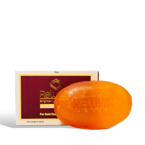 Relumin 24K Gold Beauty Soap for Brighter, Lighter and Fairer skin