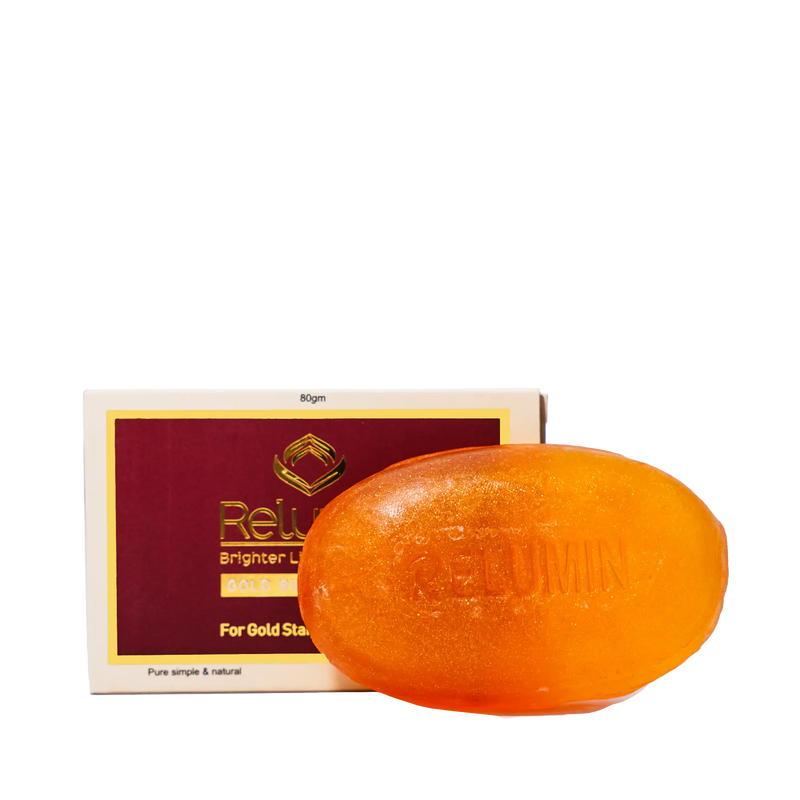 Relumin 24K Gold Beauty Soap for Brighter, Lighter and Fairer skin
