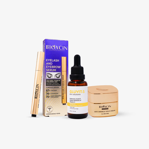 Skin & Eye Care Bundle for Dark Circles & Wrinkles