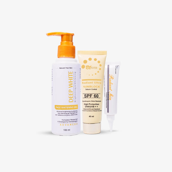 Summmer Skin Care Bundle: Smooth, Radiant, and Protected Skin