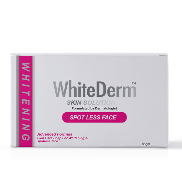 WhiteDerm Soap Bar l Spotless Face l Formulated by Dermatologists l Skin Whitening Soap Bar l Beauty Soap l AsraDerm